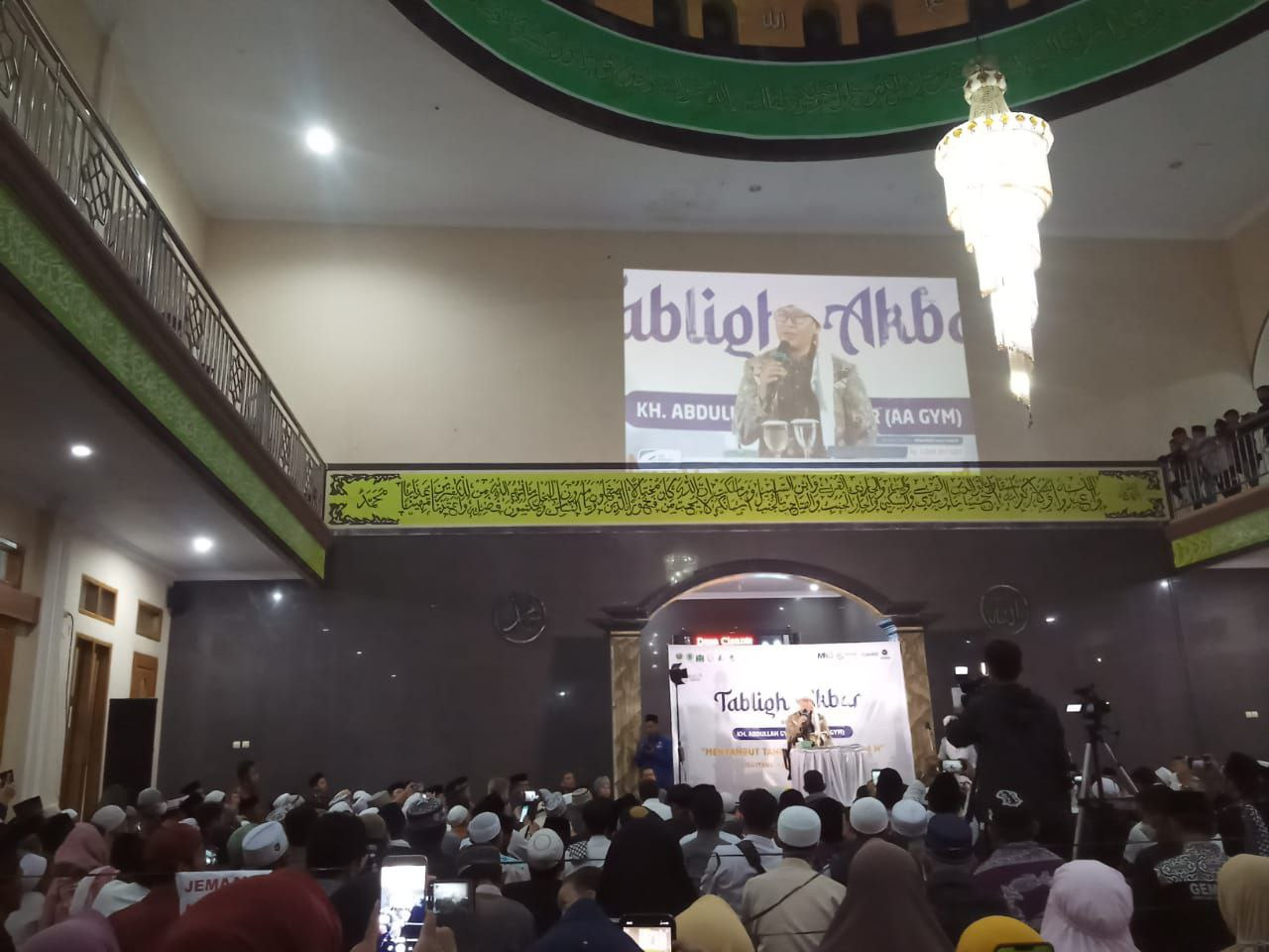 Sambut Tahun Baru Islam 1444 Hijriah, Aa Gym Isi Tabligh Akbar di Kuningan