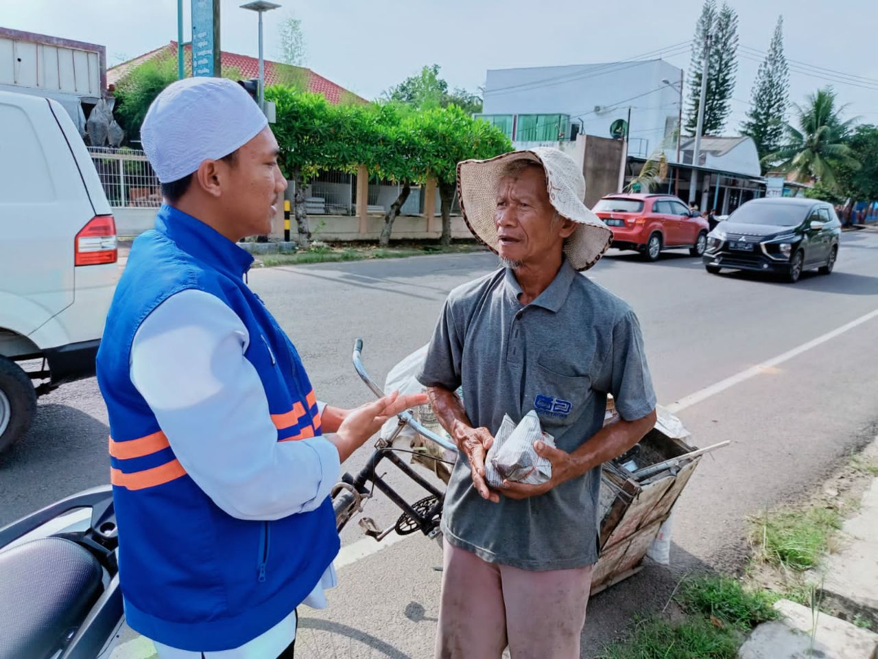 Borong Porsi Sarapan Pagi Dt Peduli Metro Berdayakan Pedagang Kecil