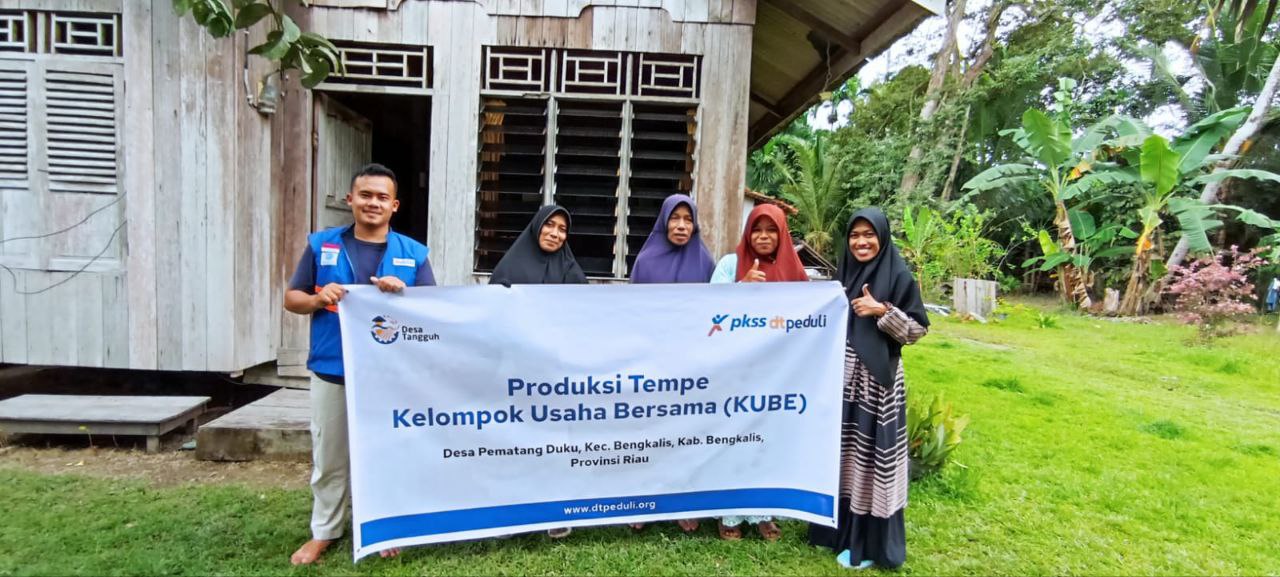 KUBE Produksi Tempe, DT Peduli Berdayakan Mustahik dengan Modal Usaha dan Pendampingan