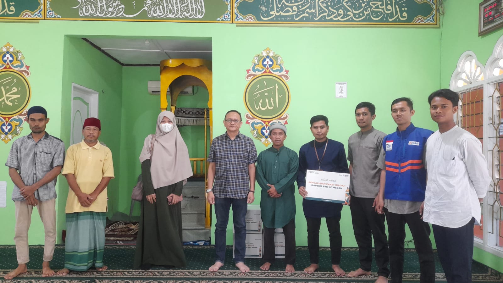 Semakin Un99ul Tebar Kebaikan, DT Peduli Sumut Gandeng Bapekis BTN Salurkan Paket Ibadah