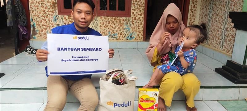 Hidrosefalus Sejak Lahir, DT Peduli Serang Dukung Kesembuhan Nadhira