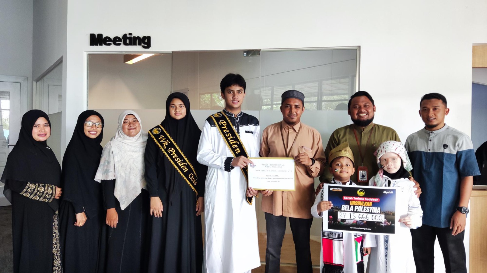 Wujudkan Aksi Nyata, DT Peduli Aceh Terima Titipan Donasi Susulan untuk Palestina