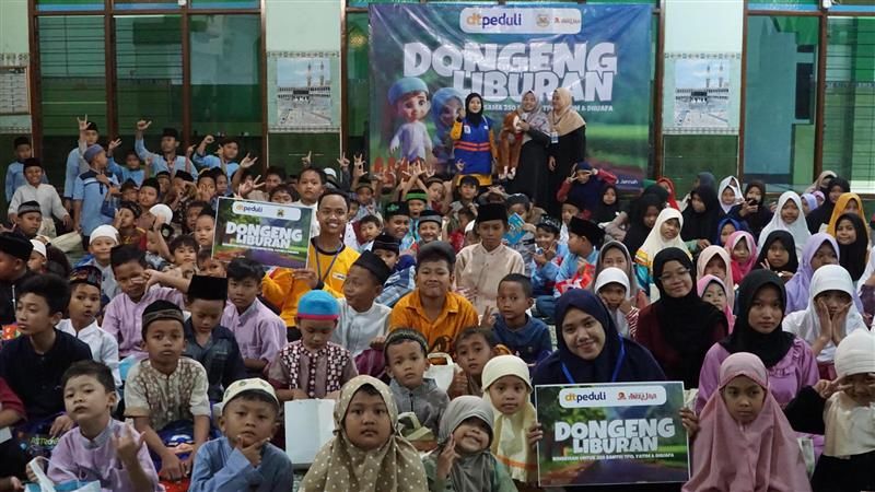 Sambut Libur Panjang DT Peduli Jawa Tengah Bahagiakan Santri TPQ Yatim