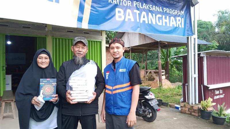 DT Peduli Jambi Salurkan Mushaf Al-Qur'an ke Pelosok Jambi  