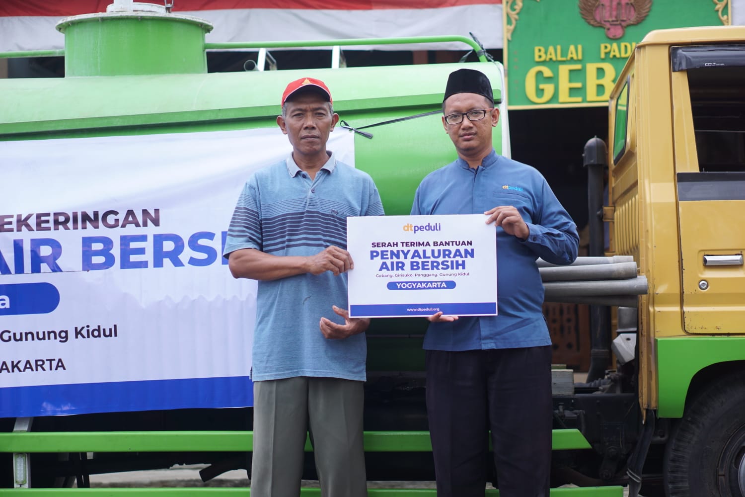 DT Peduli Yogyakarta Kembali Salurkan Air Bersih untuk Masyarakat Pelosok Gunung Kidul