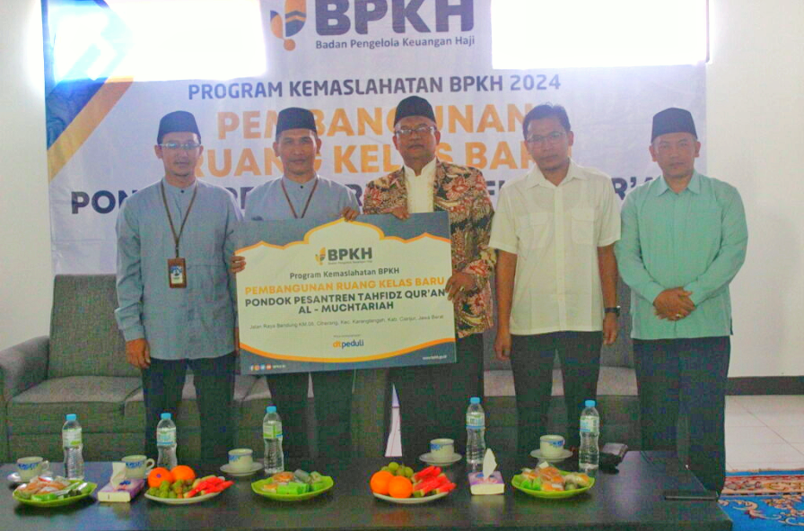 DT Peduli Cianjur dan BPKH Resmikan Ruang Kelas Baru di Pondok Pesantren Al-Muchtariah